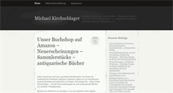 Desktop Screenshot of michael-kirchschlager.de